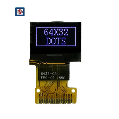 Small Size Transparent LCD Module , 128x64 Dots COG Lcd Display