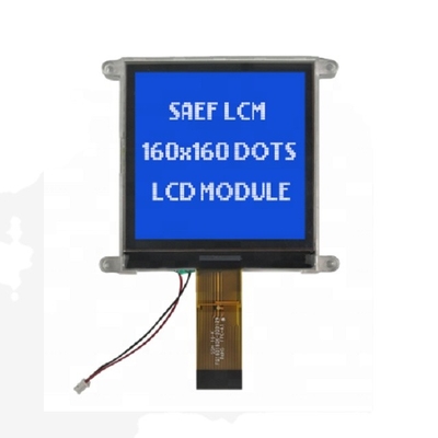 Blue Backlight LED 28x64 COG Dot Matrix LCD Display Module With FPC Interface
