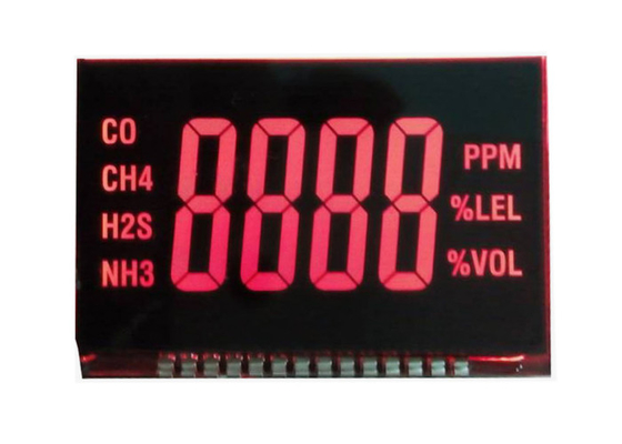 High Contrast VA Display Monochrome Lcd Module Custom Panel 4.5V