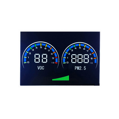 Digital Transmissive Monochrome 7 Segment Lcd Display For Car Monitor