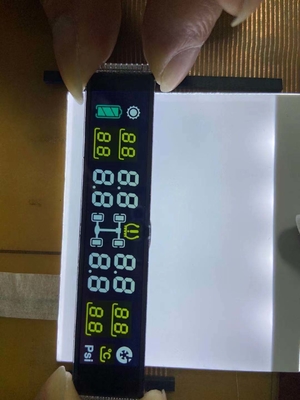 Negative Digit DFSTN LCD Screen Custom Transmissive Display TN Lcd Module For Tire Pressure Gauge