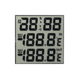 TN 7 Segment Graphic LCD Module Transparent For Medical / Blood Glucose