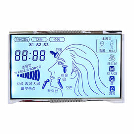 STN Positive Custom LCD Display , High Brightness Lcd Display For Beauty Instrument