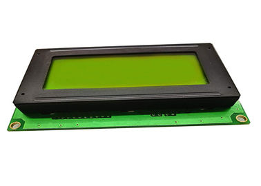 Characters Alphanumeric LCD Display , 5 Volt Yellow Green LCD 1604 Module
