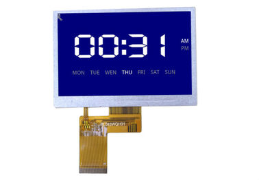 4.3 Inch 480 * 272 TFT LCD Resistive Touchscreen Panel 24 bit For Industrial