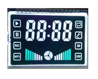 OEM FSTN LCD Display Negetive Mode Monochrome Graphic 6 O'clock Viewing Angle