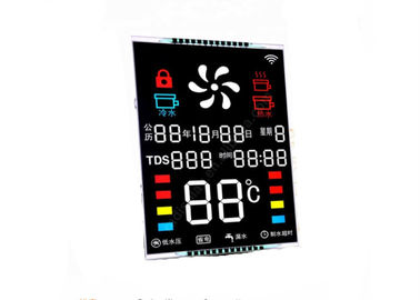 Silkscreen VA Negative LCD Display / Industrial LCD Monochrome Screen Module For Equipment