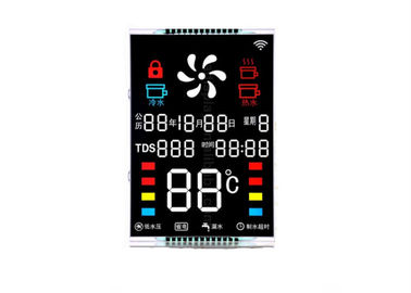 Silkscreen VA Negative LCD Display / Industrial LCD Monochrome Screen Module For Equipment