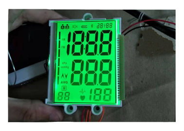 Custom LCD Positive 4 Digit Segment TN Lcd Panel Display For Sphygmomanometer