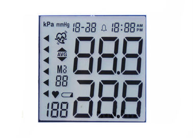 Custom LCD Positive 4 Digit Segment TN Lcd Panel Display For Sphygmomanometer
