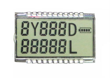 3.6V Numeric LCD Display  / TN Segment LCD Screen For Energy Meter