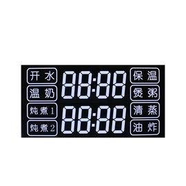 Custom Size 7 Segment Square Screen HTN LCD Display 12 PIN Static Driving Method