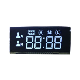 Metal PIN LCD Digital Display / HTN Positive Transflective Segment LCD Display