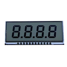 Metal PIN LCD Digital Display / HTN Positive Transflective Segment LCD Display