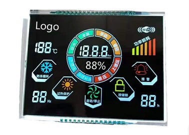 3.5V VA LCD Display Transmissive Monochrome Numeric Screen Seven Segment Digit LCD Module