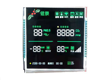 3.5V VA LCD Display Transmissive Monochrome Numeric Screen Seven Segment Digit LCD Module