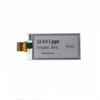2.6 Inch 296*152 Dots Spi EDP Display For Price Tag