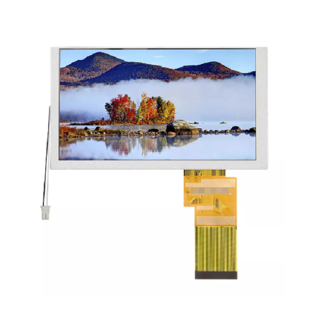 Customized 6.2&quot; TFT Lcd Display 60Pin , Chip ILI6123H TFT Lcd Module