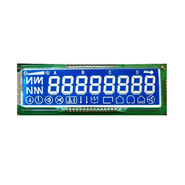 Yellow Green Transflective Lcd Display , FSTN LCD Screen Module