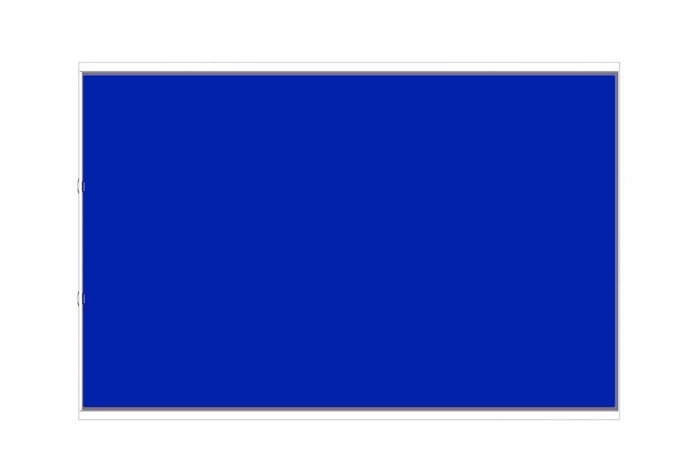 3 Digit 7 Segment Custom Size Lcd Panel , Air Conditioner Positive Digital Lcd Screen