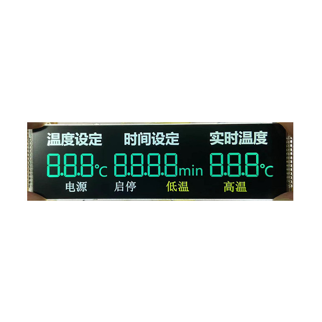 6 O'Clock Custom Lcd Module , VA Negative Lcd Screen Display