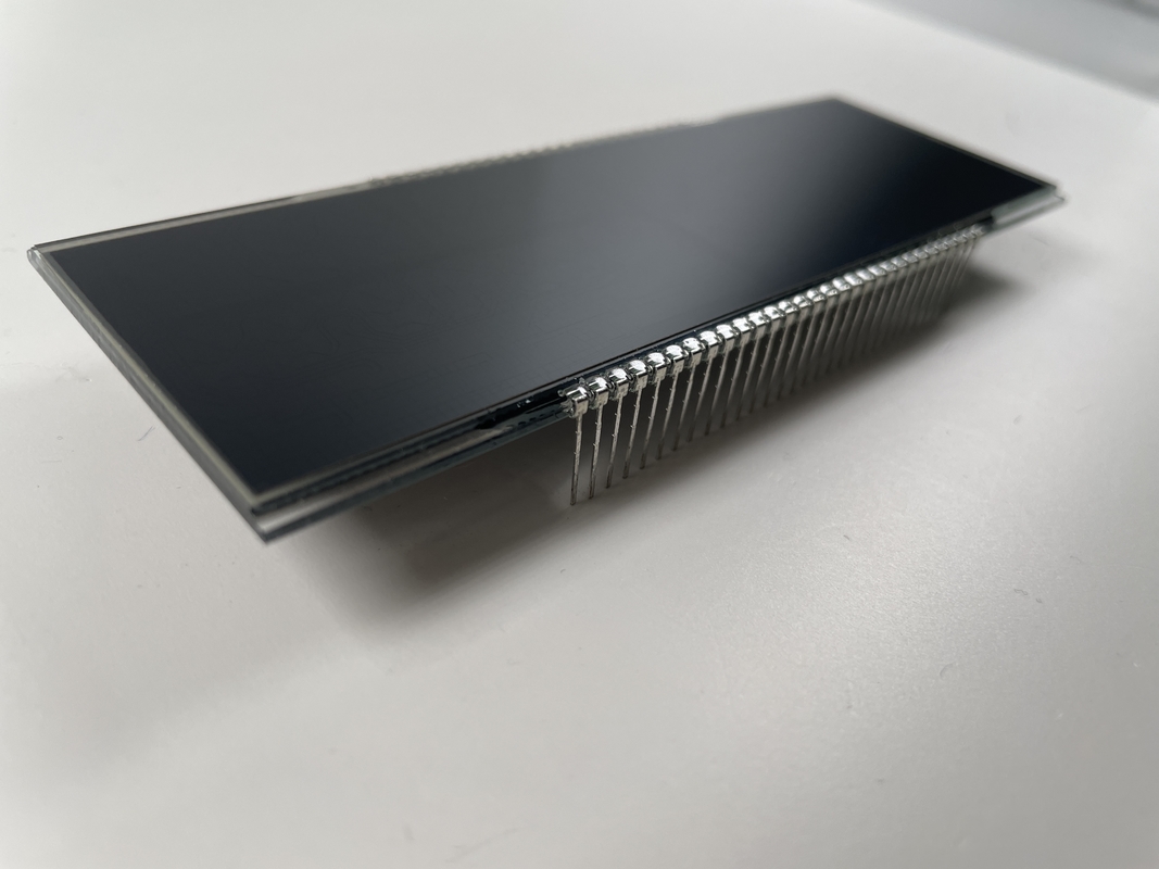 High Contrast VA Lcd Display Transmissive Negative 7 Segment PIN Connect Portable Medical