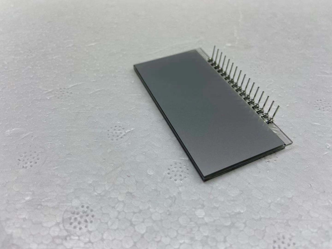 Tn 7 Segment LCD Display 12 O Clock Positive Monochrome Transimissive Lcd Module Transparent Character For Clock