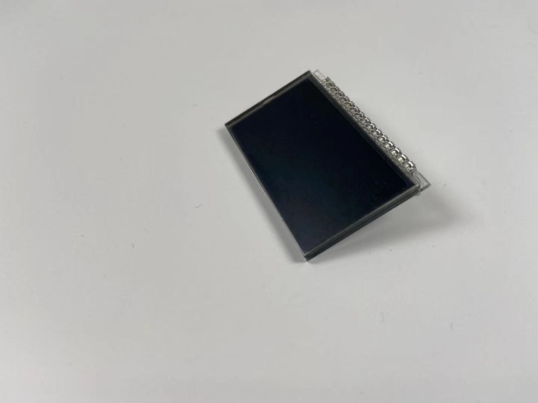 Custom Negative VA 12 O ClockLcd Display Transmissive Digit Graphic Lcd Glass Panel For Table Lamp