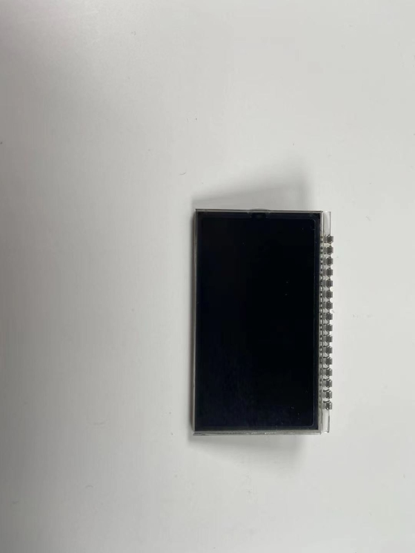 Custom Negative VA 12 O ClockLcd Display Transmissive Digit Graphic Lcd Glass Panel For Table Lamp