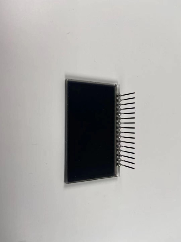 Custom Negative VA 12 O ClockLcd Display Transmissive Digit Graphic Lcd Glass Panel For Table Lamp