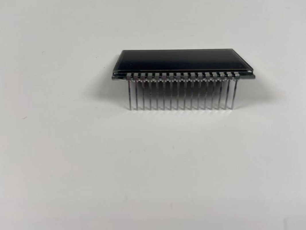 Custom Negative VA 12 O ClockLcd Display Transmissive Digit Graphic Lcd Glass Panel For Table Lamp