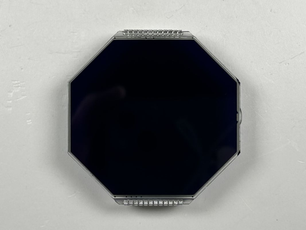 Customized Matrix HTN LCD Display Eight Shape Monochrome 7 Segment Graphic LCD Screen For Motorcycle Instruments
