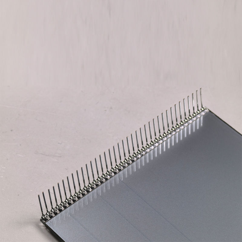 Factory Customized Size TN 7 Segment LCD Display Monochrome Transimissive Module Transparent Character For Thermostat
