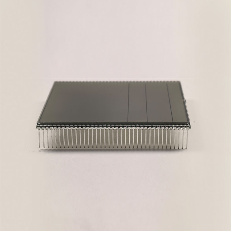 Factory Customized Size TN 7 Segment LCD Display Monochrome Transimissive Module Transparent Character For Thermostat