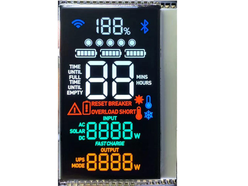 High Contrast Lcd Module VA Monochrome Display For Outdoor And Indoor Power Screen