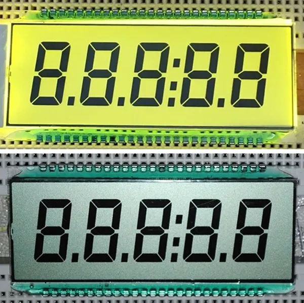 Custom TN STN HTN FSTN VA Monochrome LCD Display For Industrial Equipment Monochrome LCD