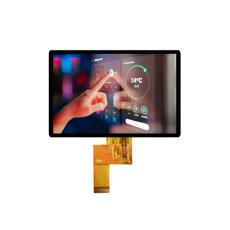Custom IPS Wide Viewing Angle 3.5 Inch TFT Display RGB LVDS Interface Touch Screen Module for Medical Devices