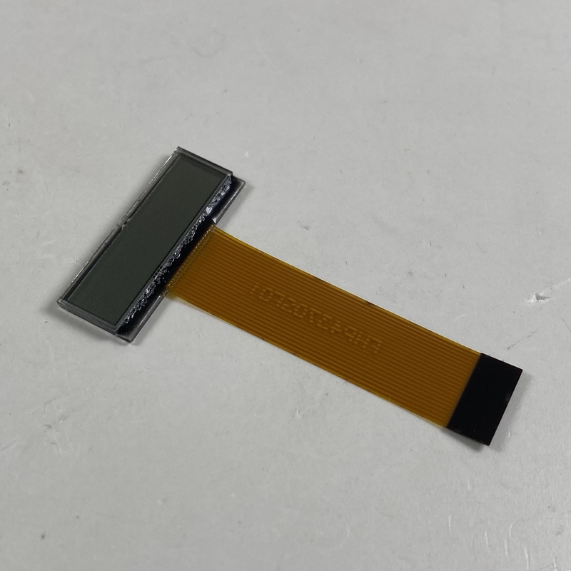 Custom HTN 7 Segment Anzeige LCD 12 O’Clock Viewing Angle Segment LCD Display for Home Appliance Control Panel