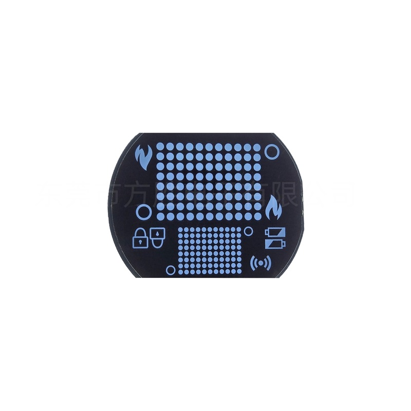 Custom VA Segment Display for Thermostat | Segment LCD Display Manufacturer with High Contrast and Stable Performance