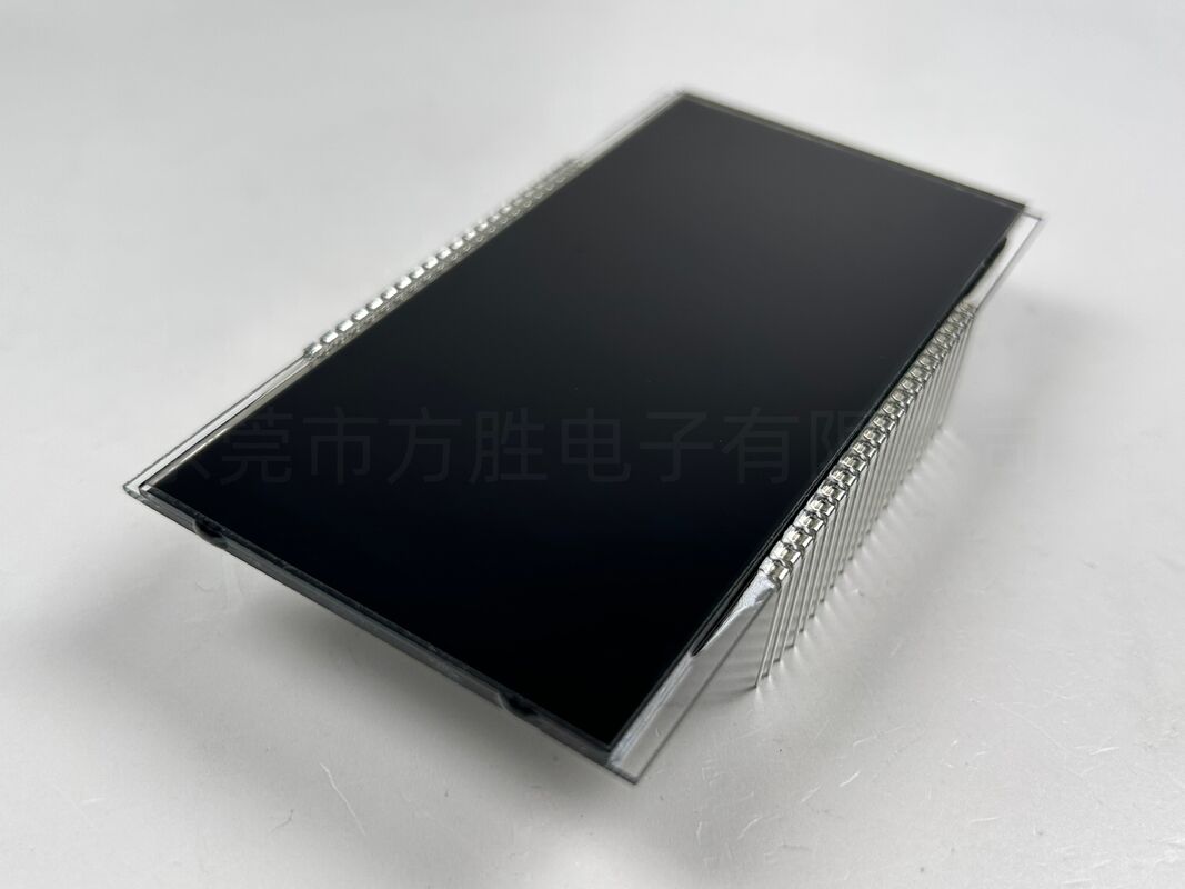 Monochrome Negative Va Segment Lcd For Speedometer PIN Connector VA Transmissive 7 Segment LCD
