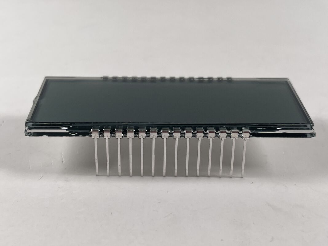 Custom TN Lcd Segment Displays For Electronic Gas Meter PIN Connector 7 Segment Lcd Display