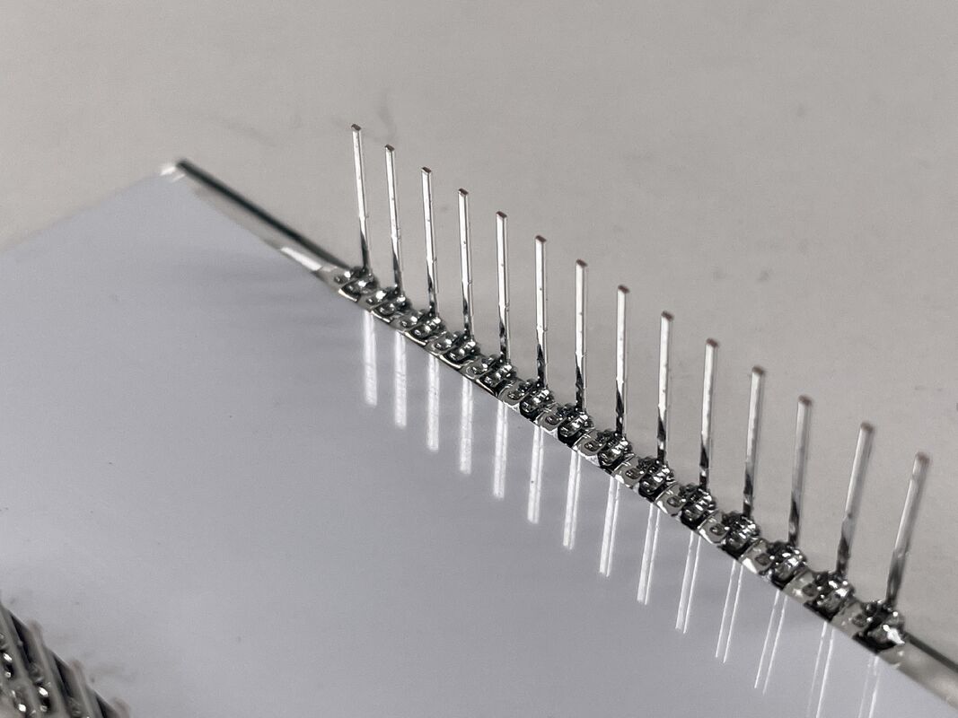 Custom TN Lcd Segment Displays For Electronic Gas Meter PIN Connector 7 Segment Lcd Display