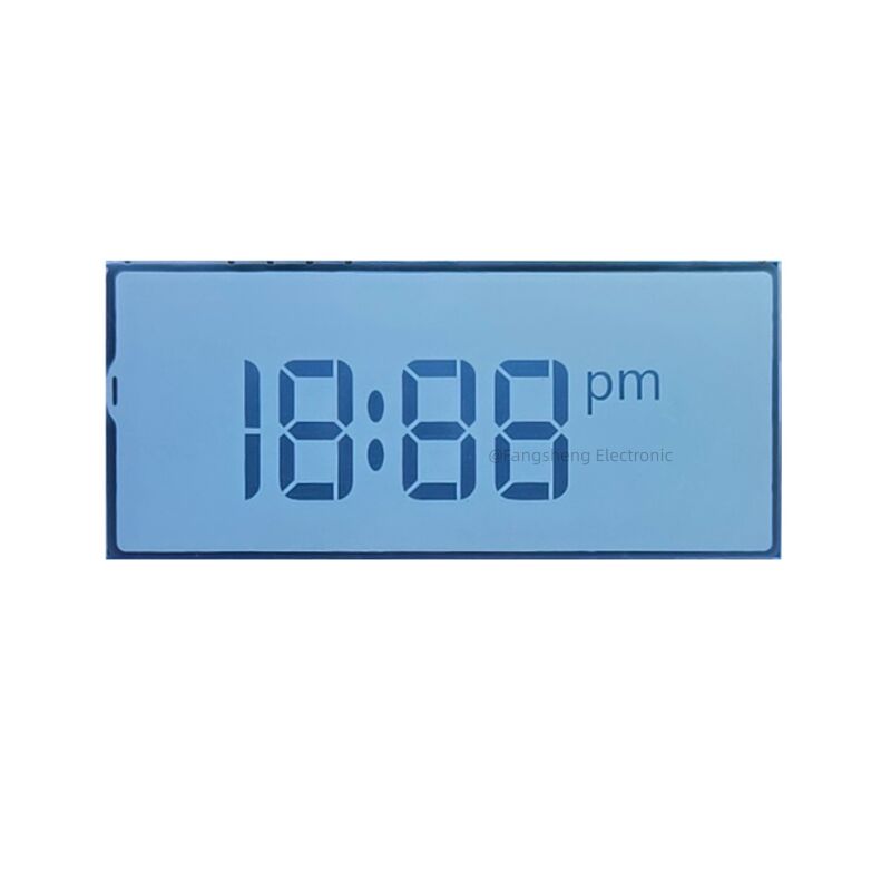 Custom Size Monochrome TN LCD Displays For Digit Clock TN Segment LCD Panel TN LCD Screens