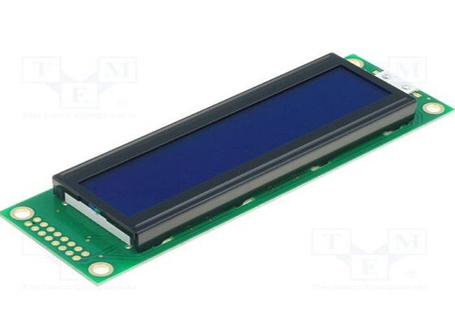 20 X 2 Small Color Lcd Display Module , 2002 Monochrome Dot Matrix Display Panel