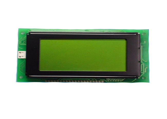 COB Yellow Green LCM Custom TFT Display 128 X 64 Resolution STN Blue Negative Type