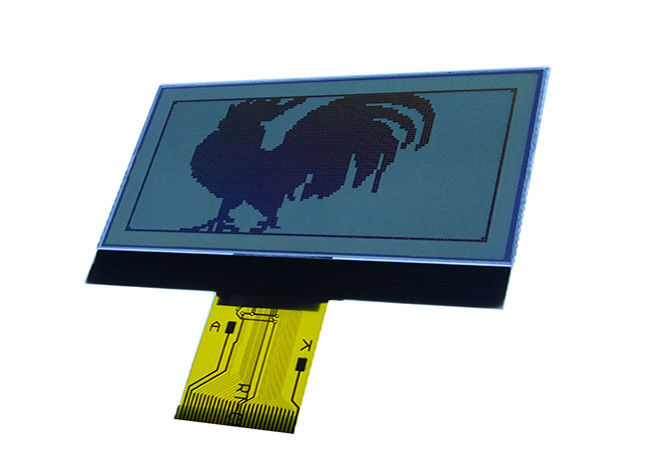 HTN / STN COG LCD Module 1 / 64 Duty Driving Method Positive Model Small Size
