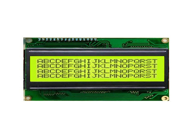 20 X 4 2004A LCM LCD Display Yellow - Green Screen 98 X 60 X 13.5mm Outline Size 