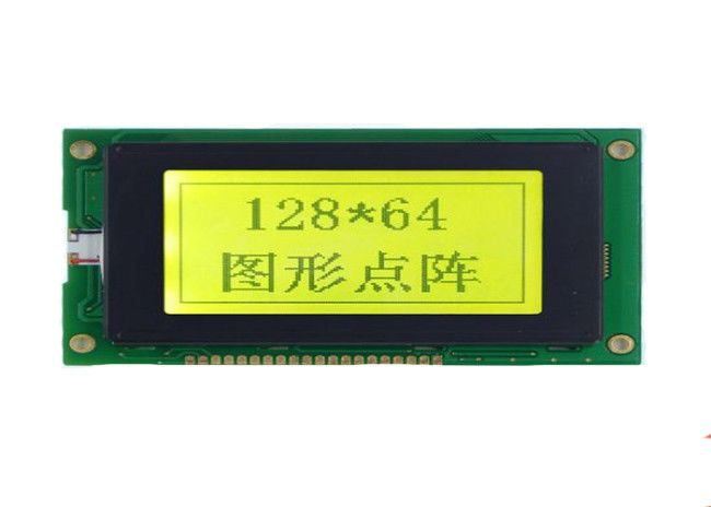 3.2 Inch 128x64 Dot Matrix Lcd Display Graphic STN 20 Pins With LED Backlight