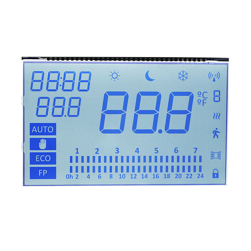 Alphanumeric HTN LCD Display Module White Backlight LCD Screen Led Backlight