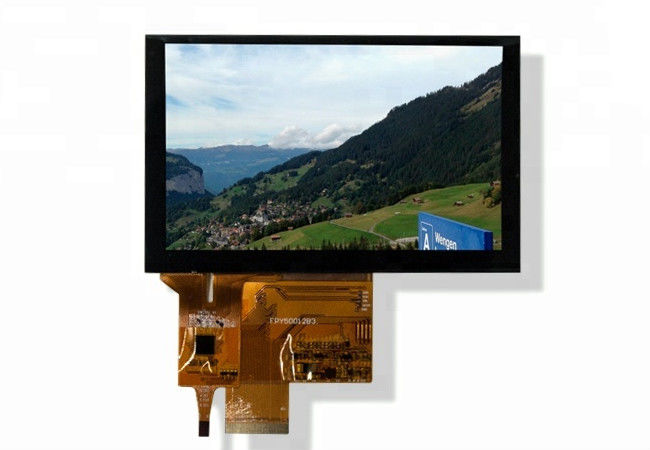 5 Inch 800 X 480 Ips Capacitive Touchscreen 16m Colors High Brightness 1000 Nits
